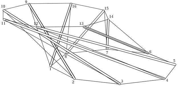 pedagogic view of skew eight-prism