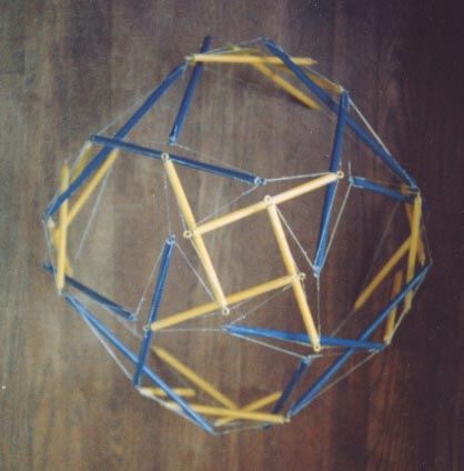 4v octahedral tensegrity sphere:dome stage (top view)