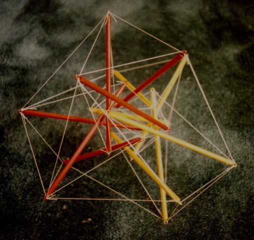 2v Double-Layer Tensegrity Octahedron