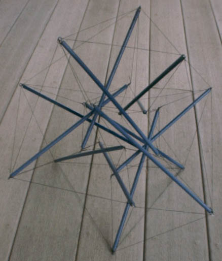 2v Double-Layer Tensegrity Octahedron (Variation)